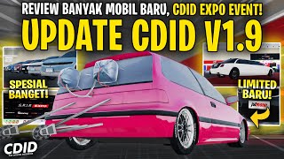 REVIEW MOBIL LIMITED BARU SPESIAL DI UPDATE CDID V19  CDID EXPO  Car Driving Indonesia Roblox [upl. by Eugine829]