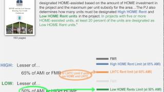 Determining Rent Limits for Properties With Both HOME Funds and LIHTCs [upl. by Icrad]