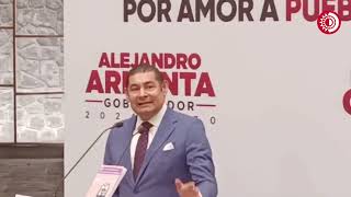 Armenta solicitará la revisión de los derechos de vía para el Tren CDMXPueblaVeracruz [upl. by Renmus]