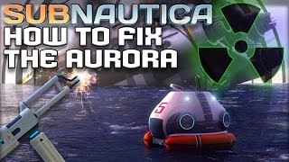 ⚗Subnautica How to Fix the Aurora Magnesium Welder amp Radiation Suit Machinery Update [upl. by Arnaldo]