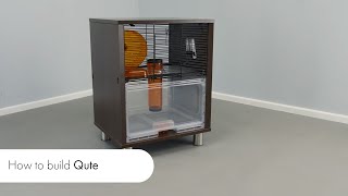 How to build our Qute Hamster and Gerbil cage without storage [upl. by Maidel426]