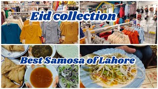 Eid collection a gai  Best samosa of lahore [upl. by Alcot699]