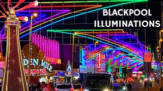 Blackpool Illuminations 2022 Vlog  Switch On amp Promenade Tour [upl. by Upali]