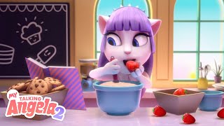 💖🍰 Bake With Me 💖🍰 Sweet Treats in My Talking Angela 2 [upl. by Hpseoj157]