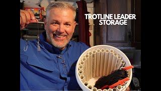 HOW TO MAKE YOUR TROTLINE STORAGE BUCKET USING PVC AND A BUCKET  DIY TROTLINE STORAGE HOMEMADE [upl. by Demetri]