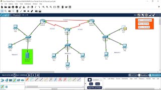 DHCP Dynamic Host Configuration Protocol Server Using Dynamic Routing in Cisco Packet Tracer [upl. by Edelson]