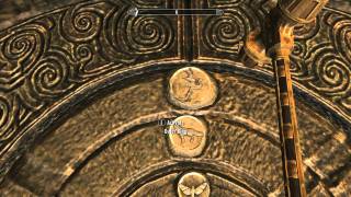 SKYRIM How To Solve Korvanjund Wall Door Puzzle Commentary  Tutorial [upl. by Duarte]