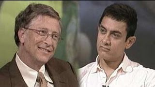 India Questions Bill Gates and Aamir Khan [upl. by Elin]