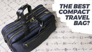 Best Compact CarryOn Bag For Men  One Bag Travel Nomad Lane Bento Bag review • Effortless Gent [upl. by Ennagrom241]