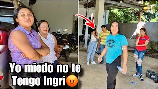 Ingrid llego a enfrentar a BrendaNo te dolió la tronada de cara verdadQue hacías en mi casa pndja😡 [upl. by Vonni547]