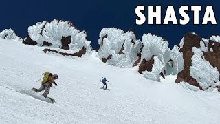 Shasta  Skiing Some Cascade Volcanoes 45 [upl. by Grove]