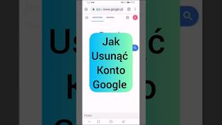 Jak usunąć konto Google [upl. by Hadleigh]