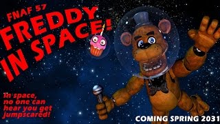 FNAF 57  FREDDY IN SPACE TRAILER TEASER REACTION GAMEPLAY JUMPSCARE SCOTTGAMESCOM CONFIRMED 2031 [upl. by Urbana]