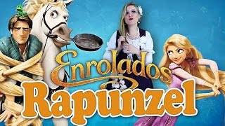 Rapunzel  Enrolados  Historinhas para Acordar  Tia Tina [upl. by Sirdna]