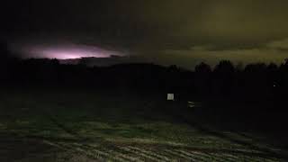 MUST SEE Another INSANE Lightning Storm Cell At My House In Tennessee 3252024 thunderstorm [upl. by Granese]