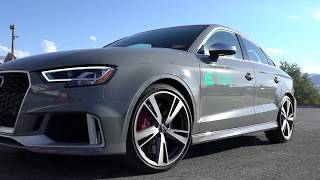 Stock Audi RS3 Quarter Mile Run by Integrated Engineering [upl. by Xeno]