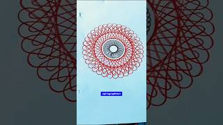 ❤️‍🔥quotCross line art  The Spirographquot❤️‍🔥 spirograph1521 asmr how shorts viral art pattern [upl. by Kloster]