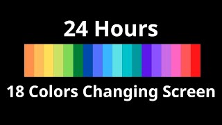 24 Hours Color Changing Screen  Mood Led Lights  Screensaver Color Changing Screensaver Led Light [upl. by Inaffets327]