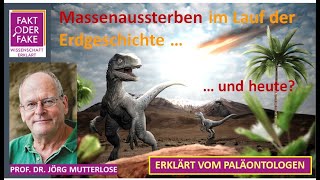 Massenaussterben biologischer Gruppen im Laufe der Erdgeschichte [upl. by Ronyar]