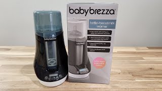 Baby Brezza Bottle  Breastmilk Warmer Review amp Tutorial [upl. by Shandie]