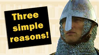 The 3 Reasons that Normans Build Wooden Castles  BIG History in less than 60 seconds Shorts [upl. by Dal]