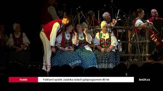 VSETÍN Folklorní spolek Jasénka oslavil galaprogramem 80 let [upl. by Nance]