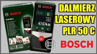 Dalmierz laserowy PLR 50 C BOSCH Prezentacja oraz objaśnienie funkcji [upl. by Faline]