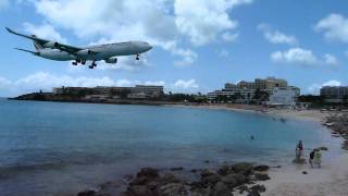 Air france  gros porteur atterrissage à Saint martin [upl. by Bran]