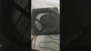 9cm fan controlled by raspberry pi 4b [upl. by Connolly]