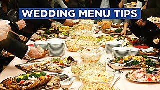 The Dos and Donts of Wedding Menus  HGTV [upl. by Blakeley]