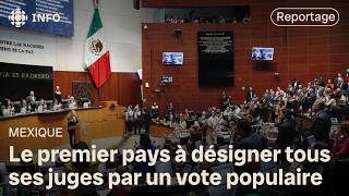 Au Mexique la réforme judiciaire controversée est adoptée [upl. by Jerome]