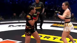 MARTA quotLINKIMASTERquot LINKIEWICZ vs LEXY CHAPLIN CLOUT MMA 4 [upl. by Teria]