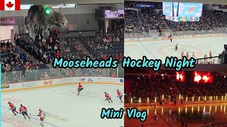 Mooseheads Hockey Night  Must Do Activity in Halifax  Full Family Fun [upl. by Asirralc171]