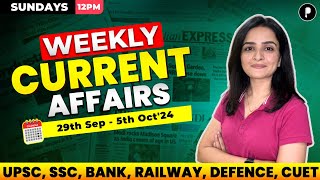 Weekly Current Affairs 2024  October 2024 Week 1  Parcham Classes Current Affairs parchamclasses [upl. by Koball]