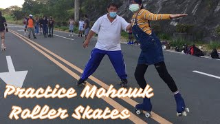 Practice Mohawk Roller Skates [upl. by Kit]