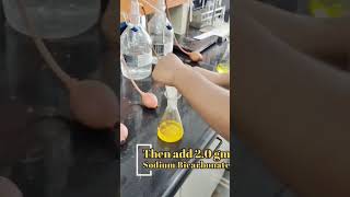 Standardization of sodium thiosulfate in just 2 minutes chemistry science iodometric titration [upl. by Ilyah41]