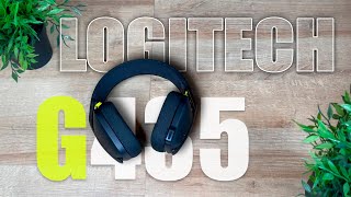 Cascos GAMING Inalámbricos CALIDAD  PRECIO con receptor USB  Auriculares Logitech G435  CurTech [upl. by Alemahs]