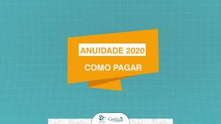 Como pagar anuidade 2020 do Crefito3 [upl. by Oira]