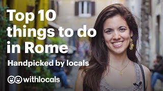 Top 10 things to do in Rome 👫 handpicked by locals [upl. by Ri]