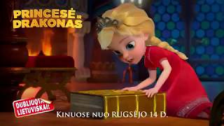 Lietuviškai dubliuotas filmas PRINCESĖ IR DRAKONAS  kinuose nuo rugsėjo 14 dienos [upl. by Ihcalam171]