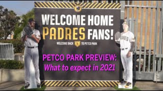 Petco Park Preview New rules and regulations in effect for 2021 [upl. by Nylidnarb880]