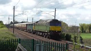 47815 with 86401 dit 1z70 Coventry  Carlisle Northern Belle Sat 27th April 2024 [upl. by Eatnahs]