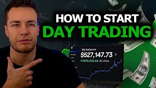 How To Start Day Trading Stocks As A Beginner 2024 Full Guide [upl. by Airom]