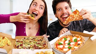 Pizza MUKBANG with My Boyfriend Vegan [upl. by Figueroa]