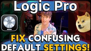 5 Logic Pro Default Settings That Are ILLOGICAL Do This Instead Beginner Friendly Tutorial [upl. by Adehsar]