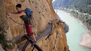 El Camino del Rey  Worlds Most Dangerous Hike [upl. by Mora441]