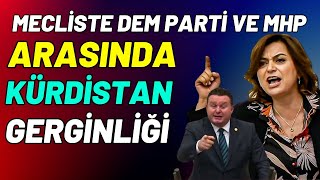 Mecliste Dem Parti Ve MHP Arasında Kürdistan Gerginliği [upl. by Eybba]