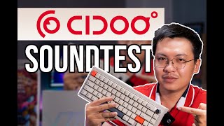 Soundtest Phím cơ FULL NHÔM giá rẻ liệu có thể hoàn hảo không   Cidoo V65  V75  V87 và ABM641 [upl. by Gniliem]