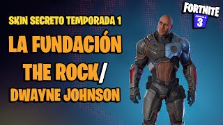 Dwayne JohnsonThe Rock en Fortnite cómo conseguir el skin La Fundación [upl. by Vassell]