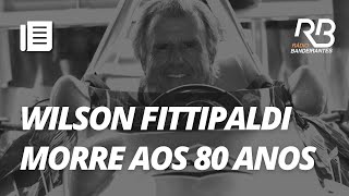 Reginaldo Leme repercute a morte de Wilson Fittipaldi expiloto de F1 [upl. by Tnelc]